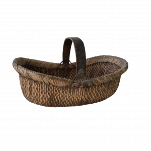 Vintage Gathering Basket
