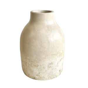 Melfi Pot - White Stone