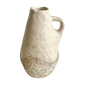 Capri Vase - White Stone