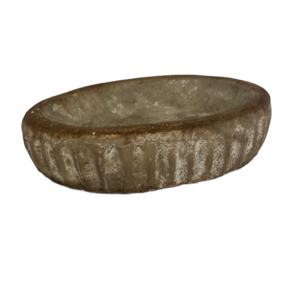 Otto Oval Bowl - Dirty Chalk