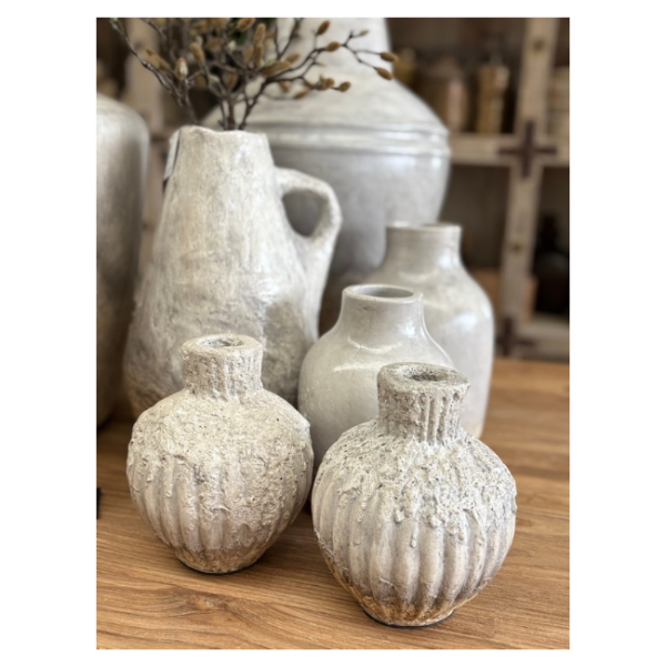 Parma Vase - White Stone - Image 2