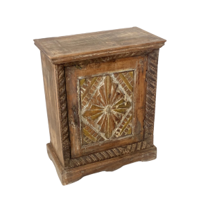 Carved Bedside