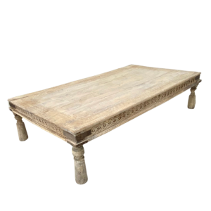Vintage Carved Coffee Table