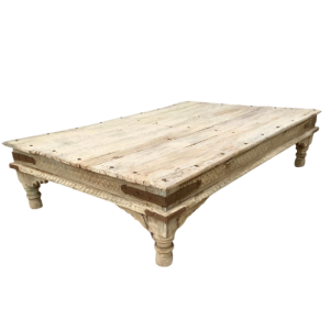 Vintage Carved Coffee Table