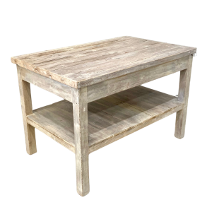 Rustic Indian Island Bench