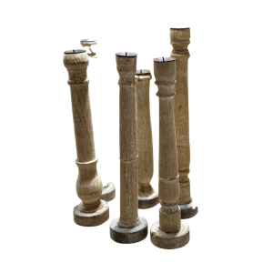 Rustic Slim Candle Stand