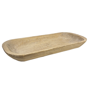 Wood Oval Tray