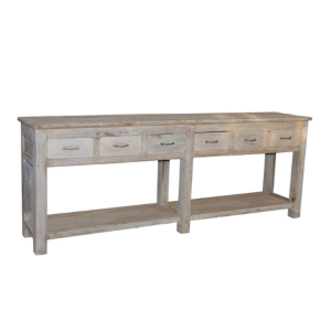 6 Drawer Console