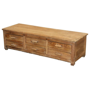 Low 6 Drawer TV Unit